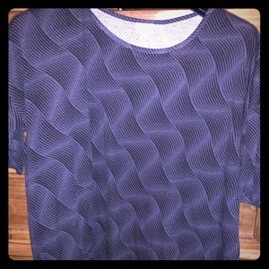 Lularoe Irma I’m back and gray. Size XL.